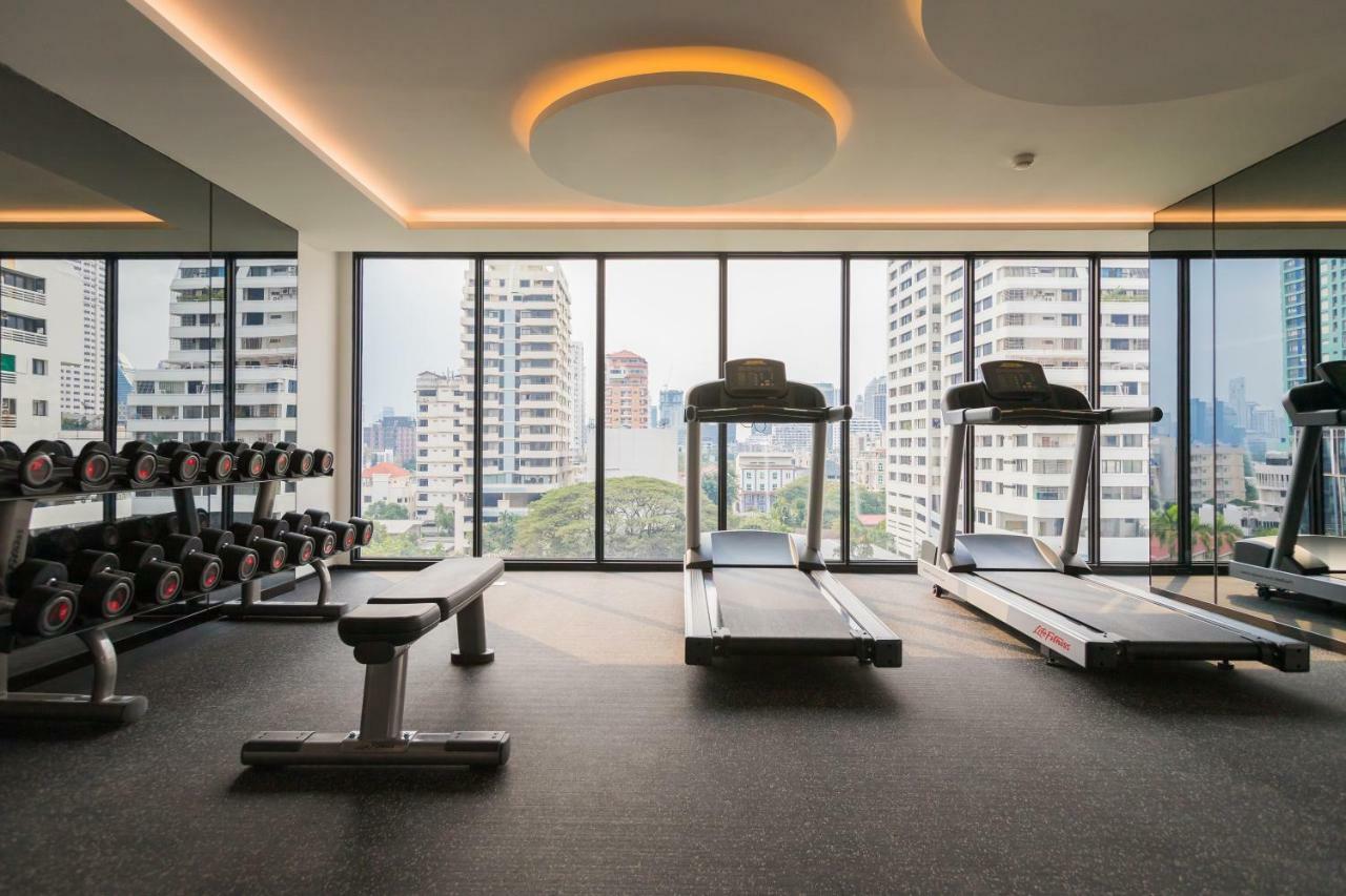 Sukhumvit Asok Modern Suite Bangkok Bagian luar foto