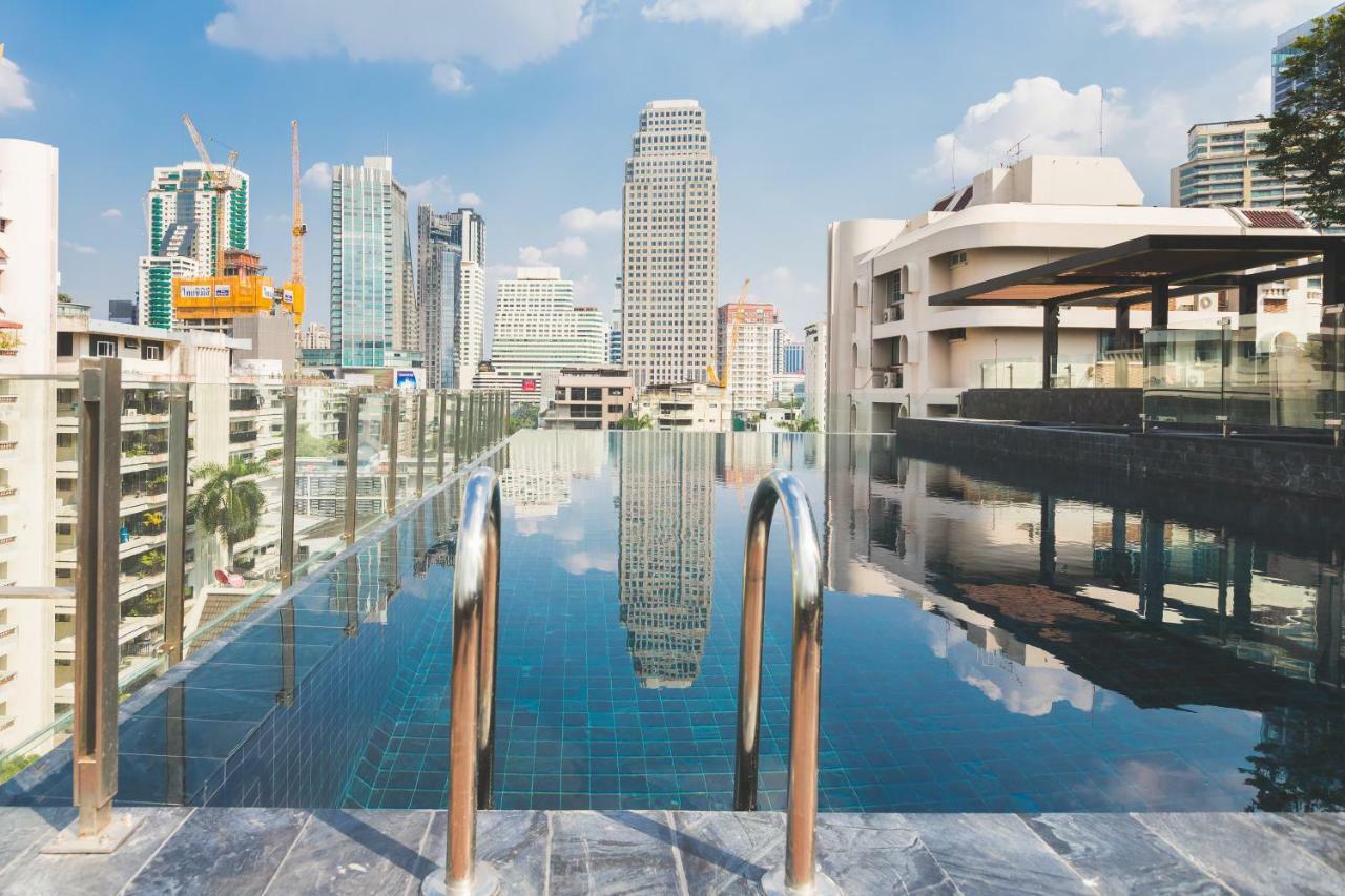 Sukhumvit Asok Modern Suite Bangkok Bagian luar foto