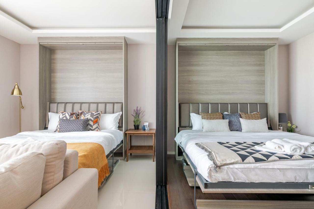 Sukhumvit Asok Modern Suite Bangkok Bagian luar foto