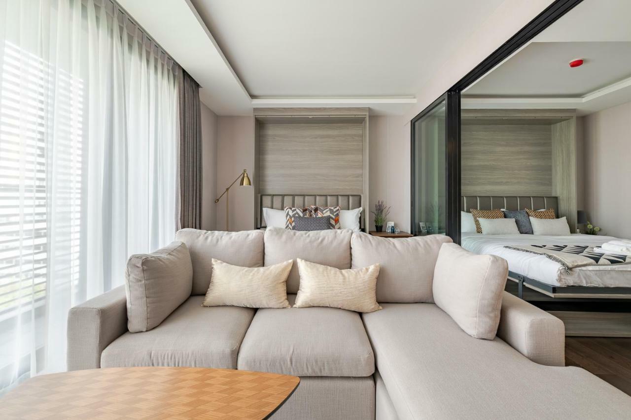 Sukhumvit Asok Modern Suite Bangkok Bagian luar foto