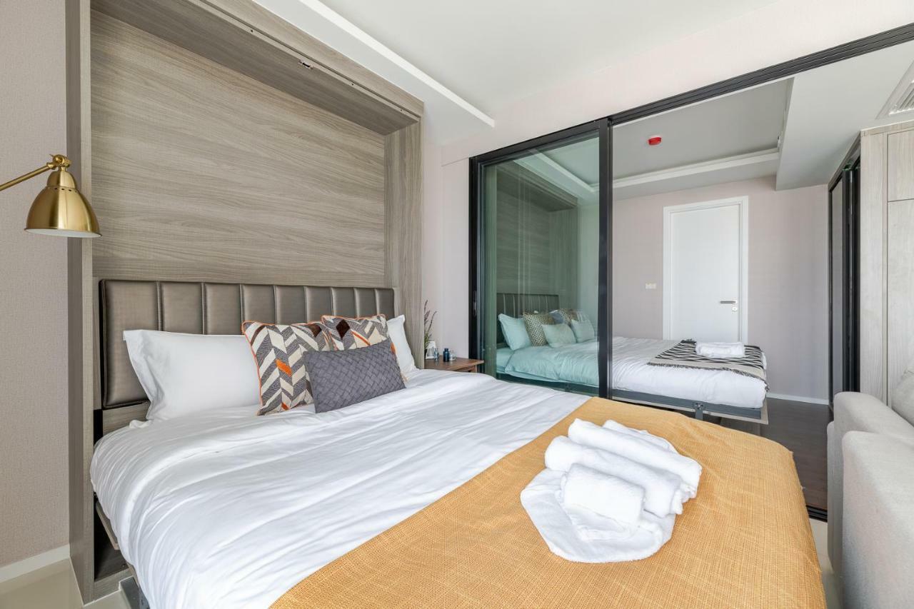 Sukhumvit Asok Modern Suite Bangkok Bagian luar foto